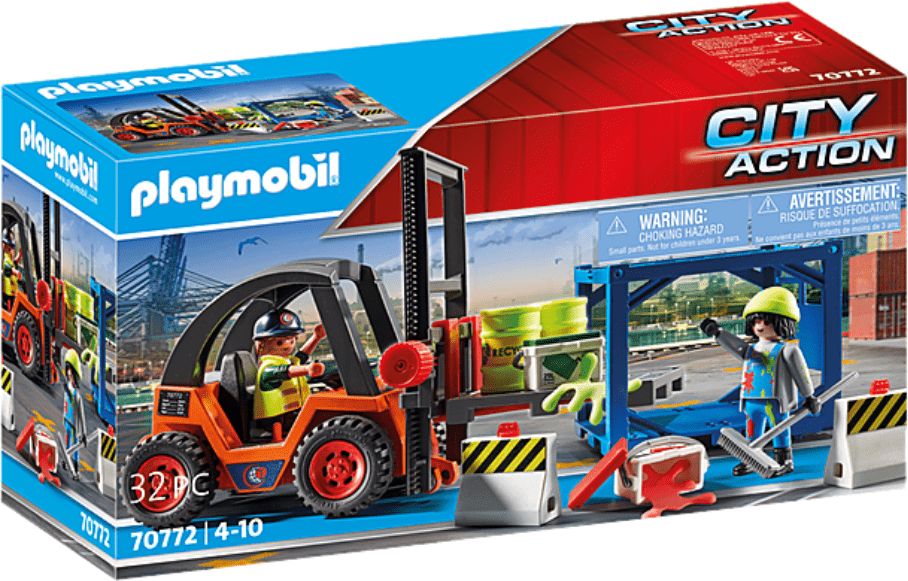 Playmobil PLAYMOBIL® City Action 70772 Vysokozdvižný vozík s nákladem - obrázek 1