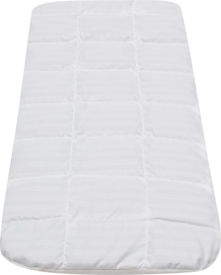 Dětská matrace do kočárku New Baby BOBO BASIC 75x35x3 molitan-pohanka bílá - obrázek 1