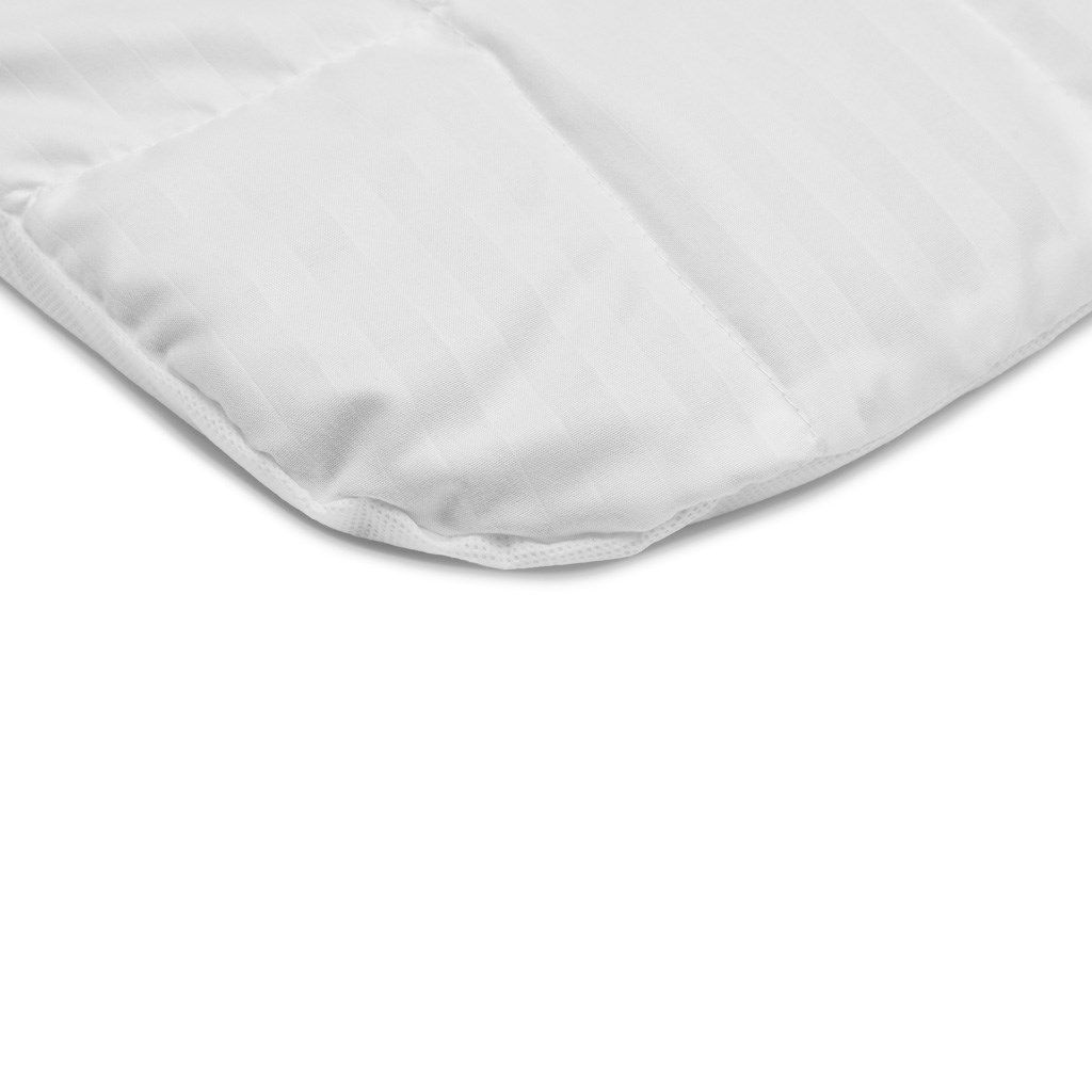 Dětská matrace do kočárku New Baby BOBO BASIC 75x35x3 molitan-pohanka bílá - obrázek 2