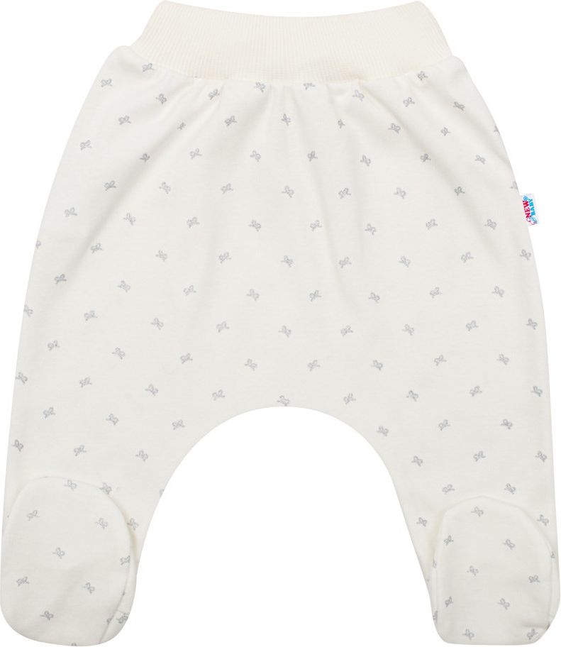 3-dílná bavlněná kojenecká souprava New Baby Kiddy smetanová 62 (3-6m) - obrázek 3