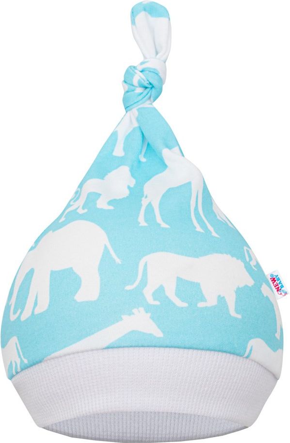 3-dílná bavlněná kojenecká souprava New Baby Kiddy bílo-tyrkysová 62 (3-6m) - obrázek 4
