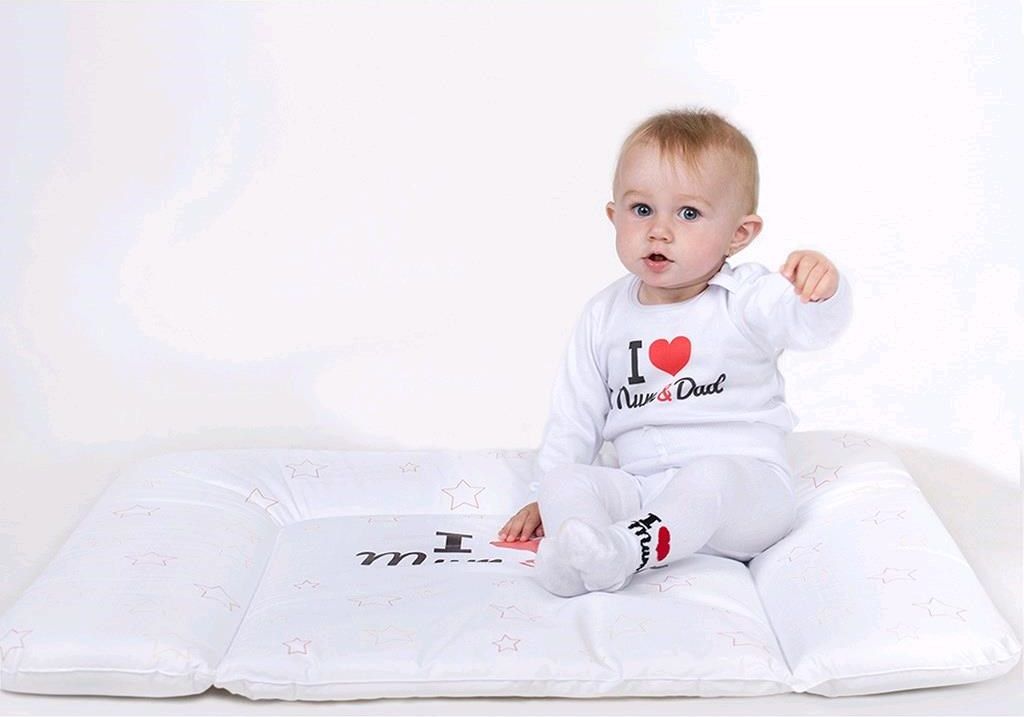 Kojenecké bavlněné ponožky New Baby I Love Mum and Dad bílé 62 (3-6m) - obrázek 4