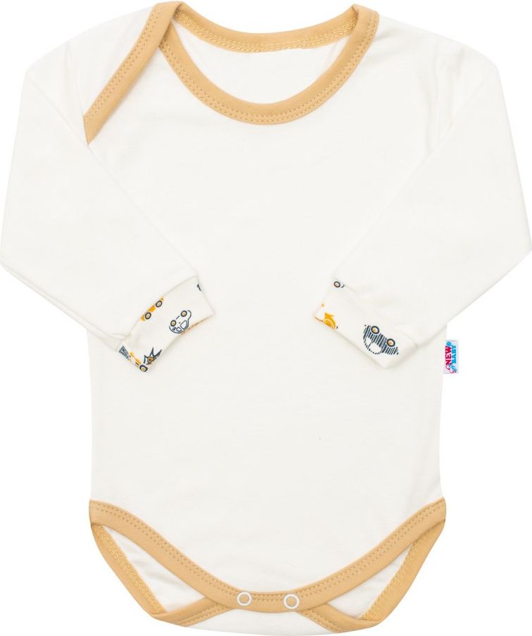 3-dílná bavlněná kojenecká souprava New Baby Cars 74 (6-9m) - obrázek 2