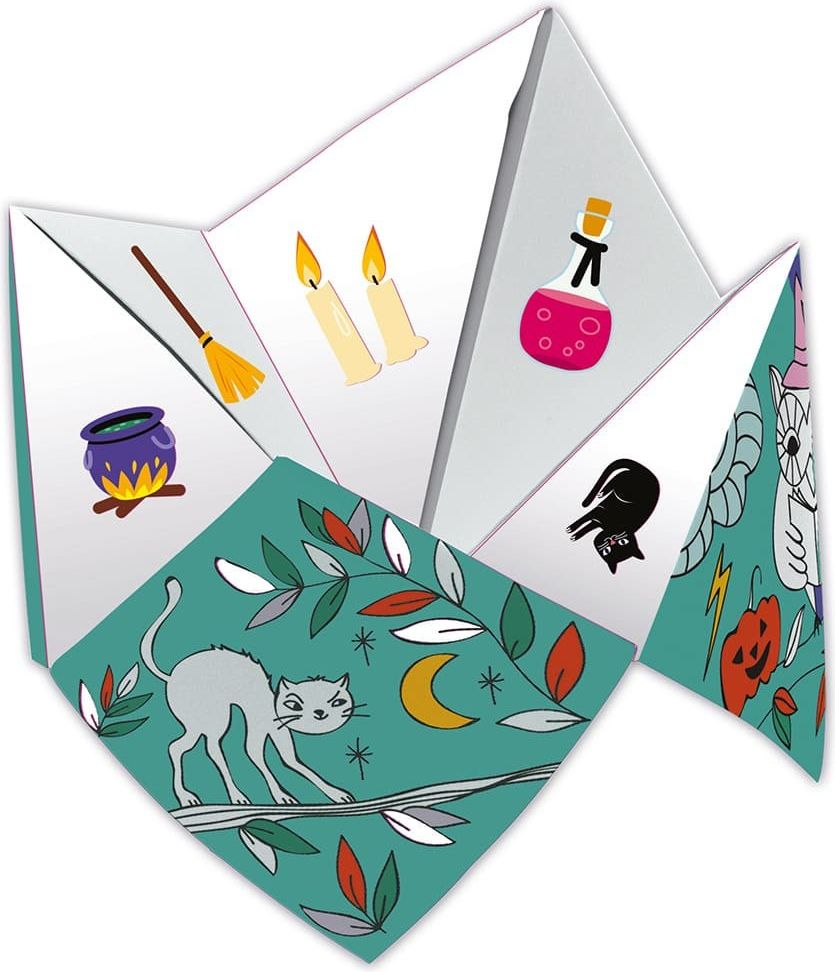 Janod Origami Nebe peklo ráj papírové skládačky - obrázek 2