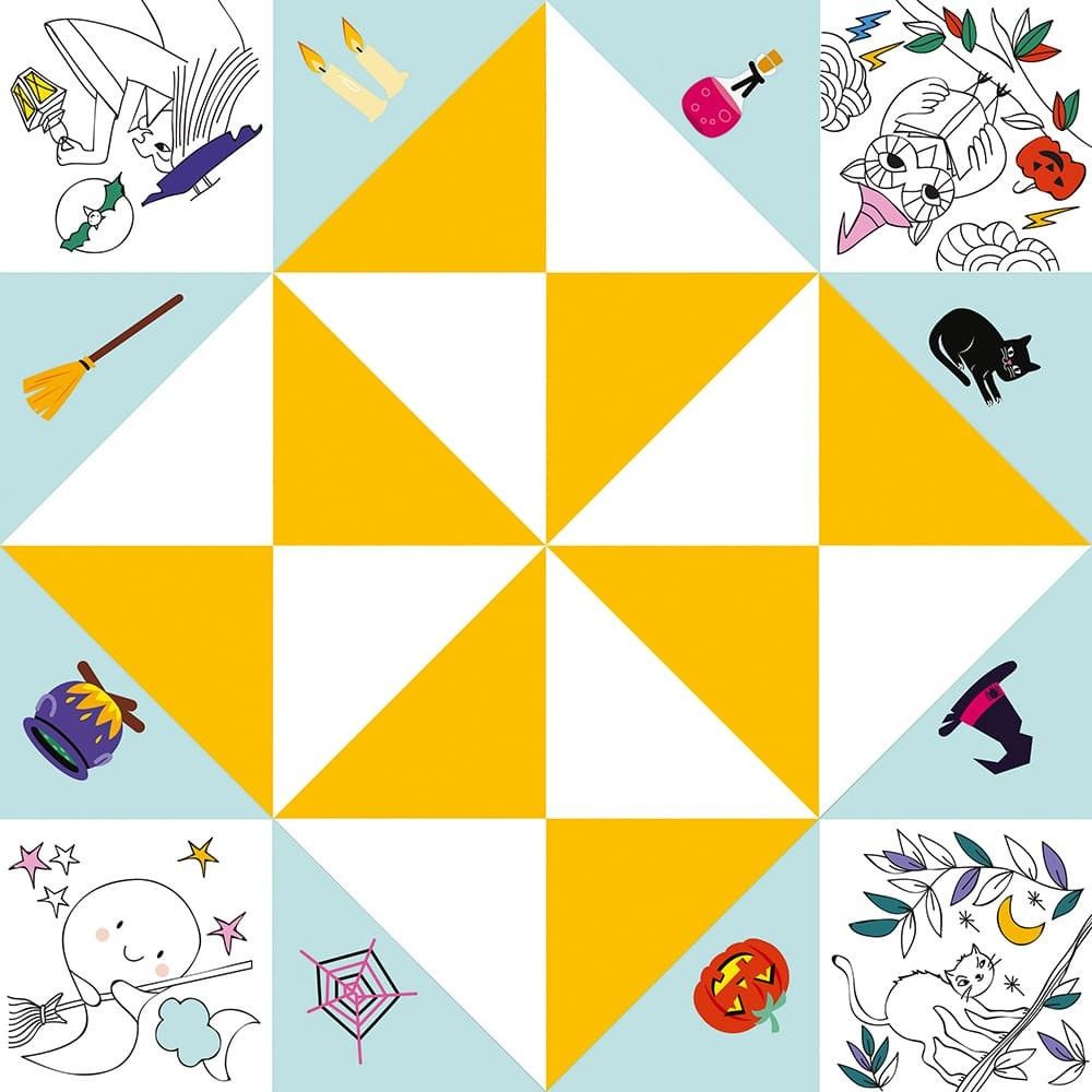 Janod Origami Nebe peklo ráj papírové skládačky - obrázek 8