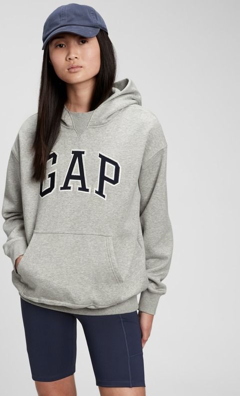 Logo Mikina dětská GAP | Šedá | Chlapecké | 10 - obrázek 3