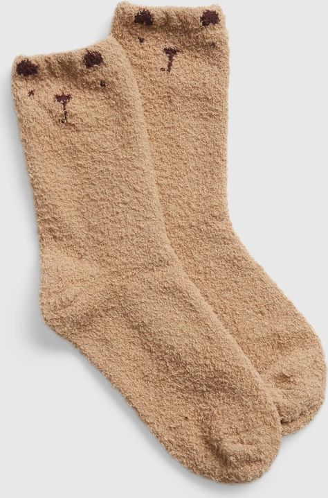 Ponožky dětské GAP | Hnědá | Dívčí | L-XL - obrázek 1