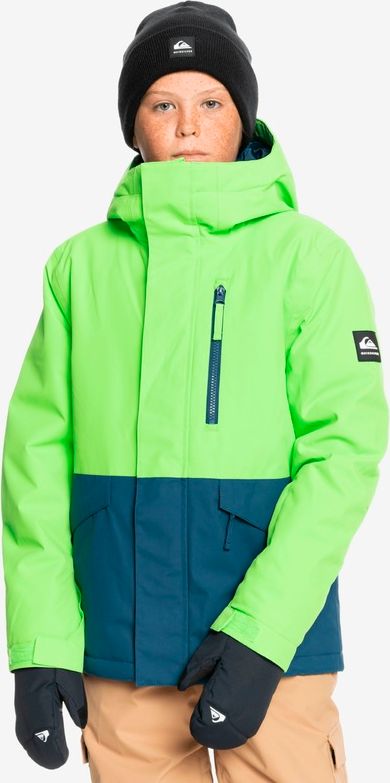 Mission Solid Bunda dětská Quiksilver | Zelená | Chlapecké | 8 - obrázek 1