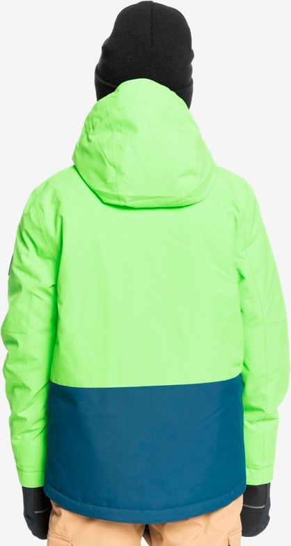 Mission Solid Bunda dětská Quiksilver | Zelená | Chlapecké | 8 - obrázek 2