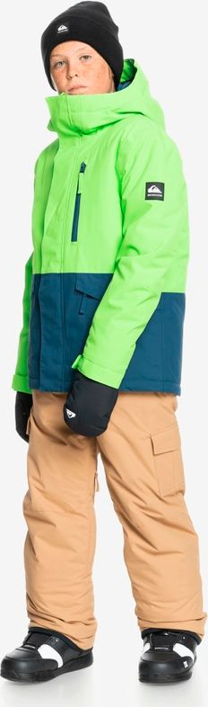 Mission Solid Bunda dětská Quiksilver | Zelená | Chlapecké | 8 - obrázek 3