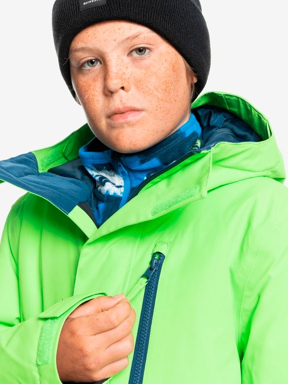 Mission Solid Bunda dětská Quiksilver | Zelená | Chlapecké | 8 - obrázek 10