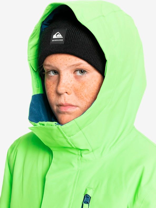 Mission Solid Bunda dětská Quiksilver | Zelená | Chlapecké | 8 - obrázek 11