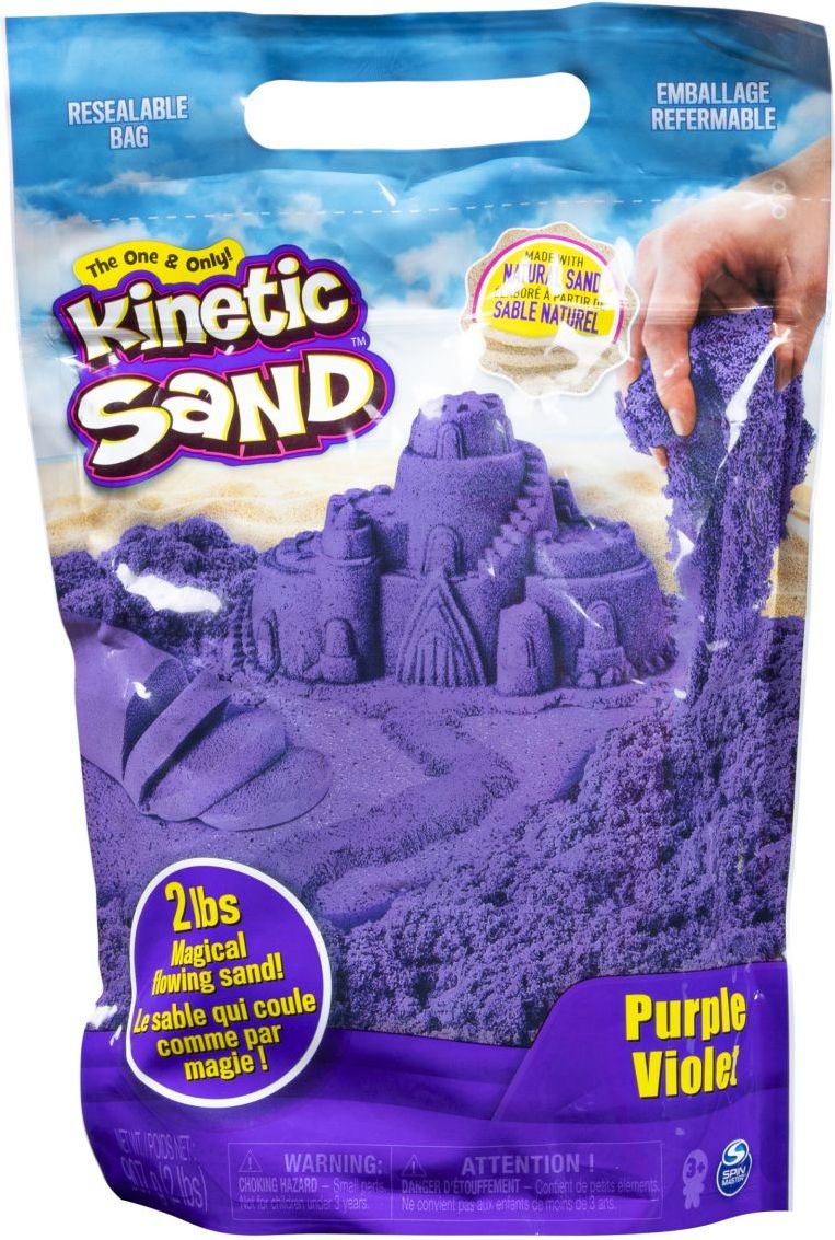 Kinetic Sand Fialový písek 0,9 Kg - obrázek 1