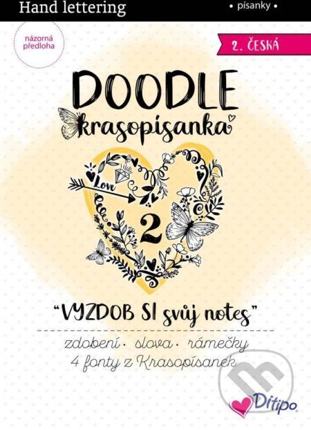 Doodle Krasopísanka - Vyzdob si svůj notes 2 - Ditipo a.s. - obrázek 1