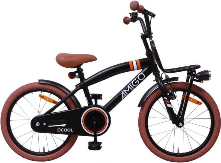 Amigo 2Cool dětské kolo pro kluky, 18", černé - obrázek 1