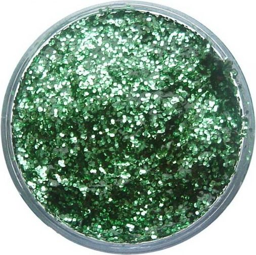 Snazaroo - Třpytky 12ml, Gelové zelené (Bright Green) - obrázek 1