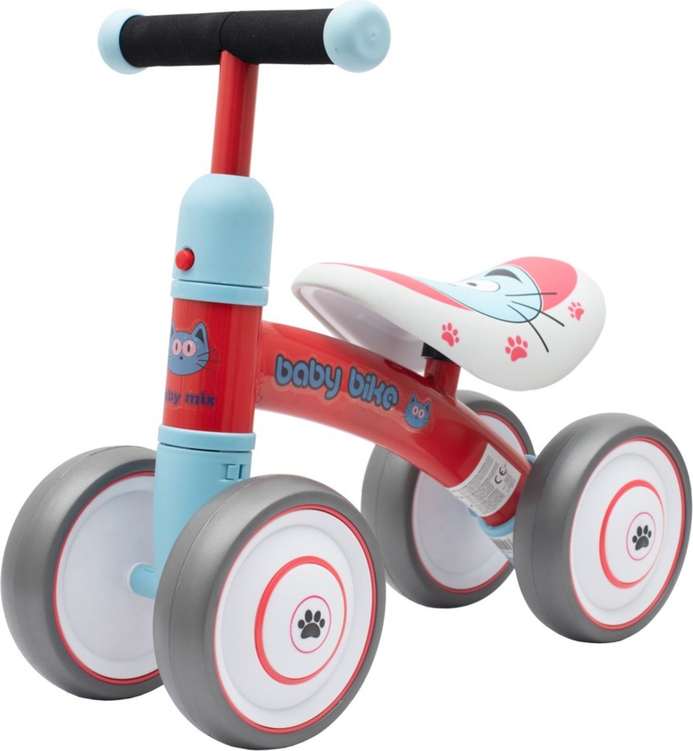 Dětske odrážedlo Baby Bike značky Baby Mix, barva červená - obrázek 1