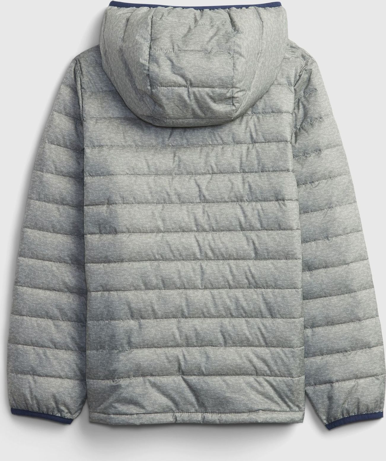 Chlapci - Dětská bunda puffer Šedá - 98-110 - obrázek 3