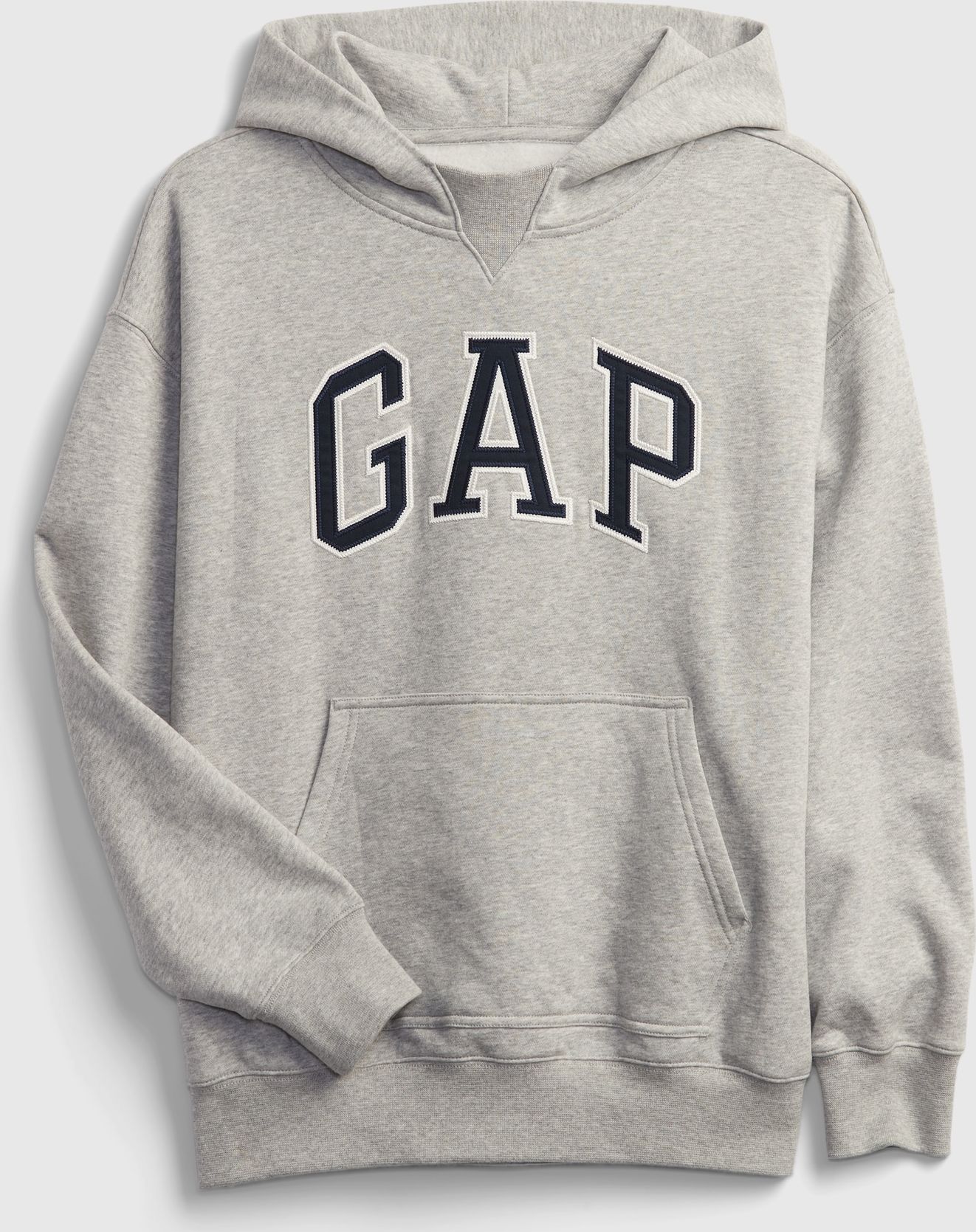 Chlapci - Dětská teen mikina GAP logo Šedá - 140 - obrázek 4