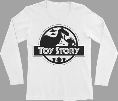 KIDSBEE Chlapecké bavlněné tričko Toy Story - bílé - obrázek 1