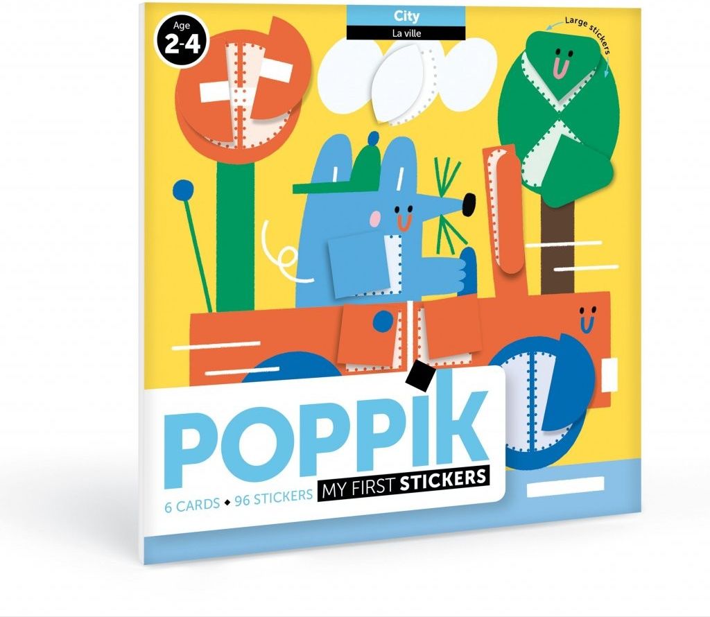 Poppik moje první samolepky Ve městě - obrázek 5