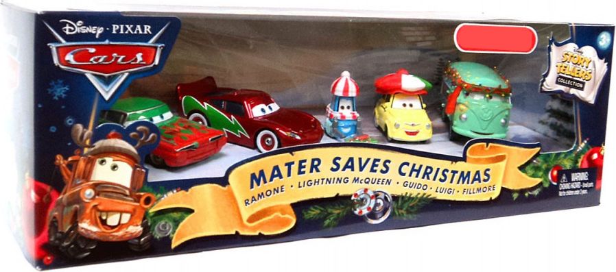 Mattel CARS (Auta) Vánoční set III - Mater Saves Christmas III (Burák zachraňuje Vánoce) - obrázek 1