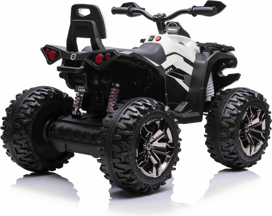 Dětská elektrická čtyřkolka ATV Power 4x4 - červená - obrázek 4