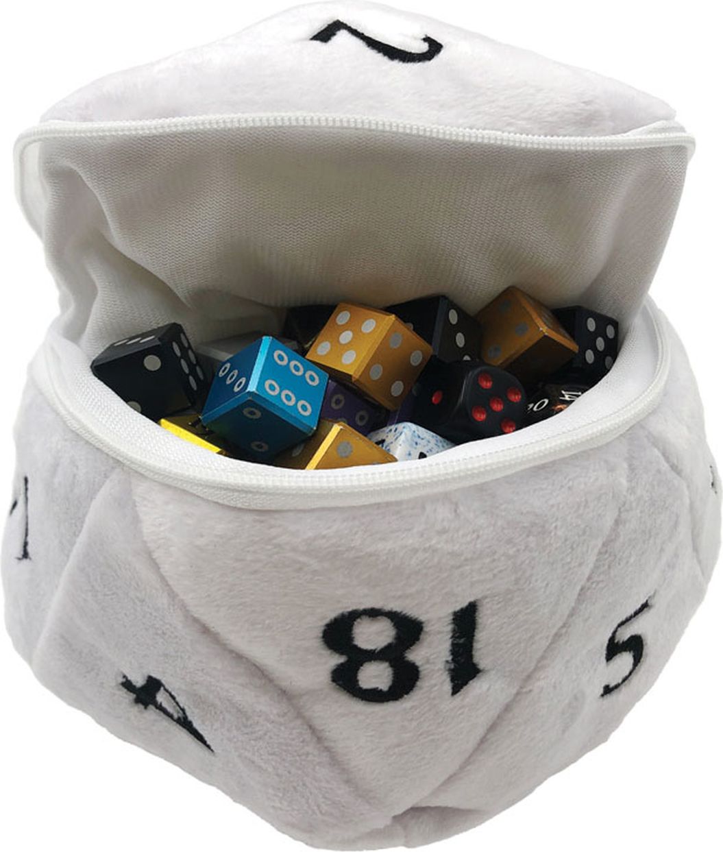 Ultra Pro UP - D20 Plush Dice Bag Barva: červená - obrázek 2