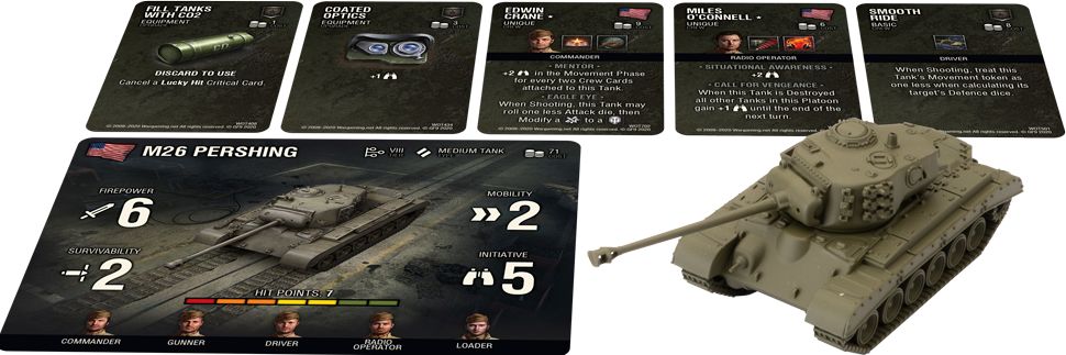 Gale Force Nine World of Tanks Expansion - American (M26 Pershing) - obrázek 1