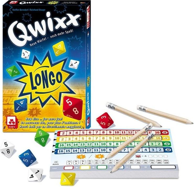 NSV (Nürnberger-Spielkarten-Verlag) Qwixx Longo - obrázek 2