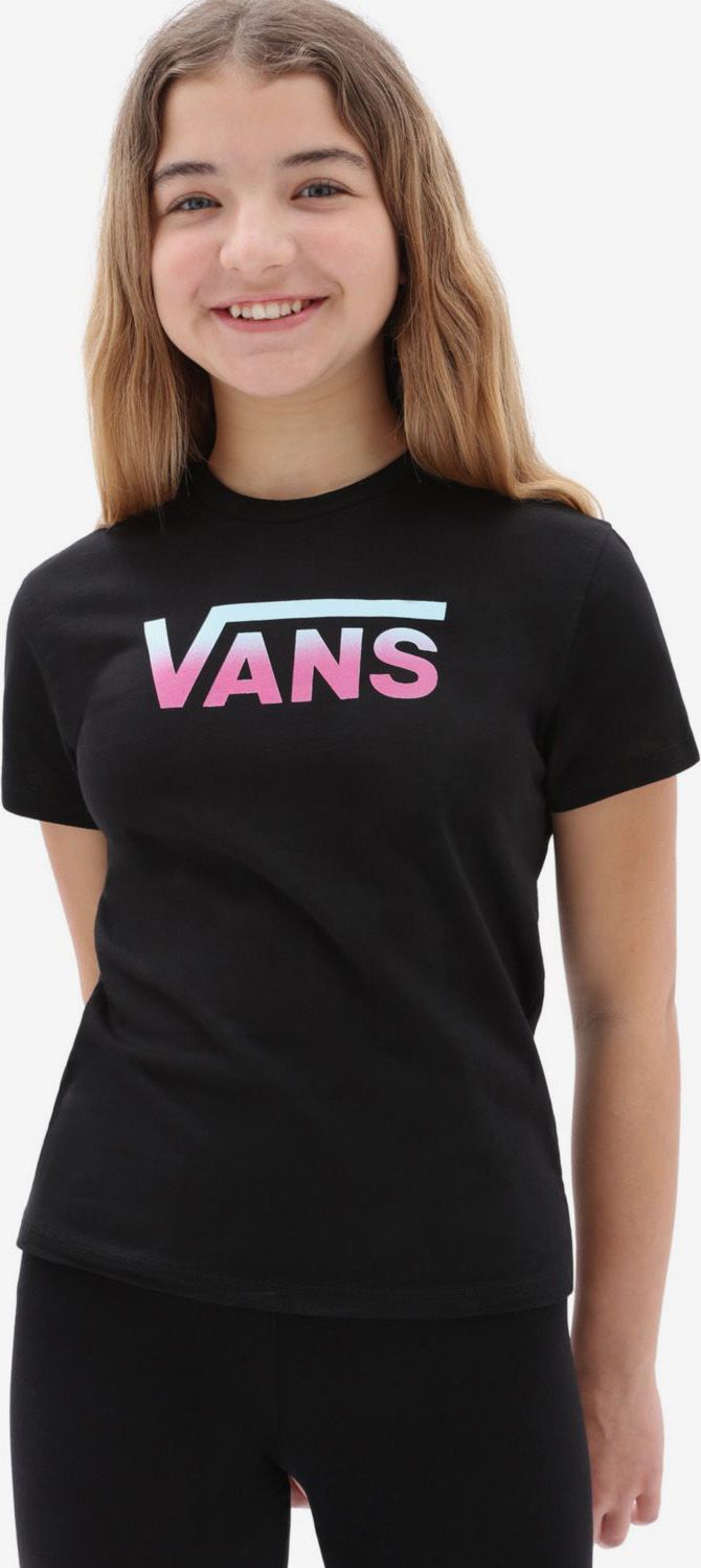 Černé dívčí tričko VANS - 134 - obrázek 1