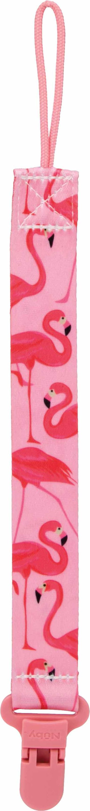 NUBY Klip na dudlík, růžová, 0 m+ - obrázek 1
