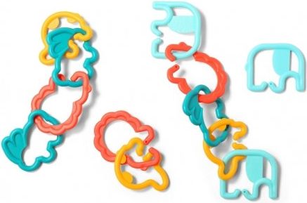 BabyOno Plastové tvary zviřátek 498 - různé barvy - obrázek 1