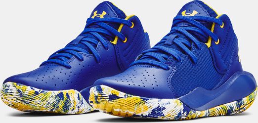 GS Jet '21-BLU Kotníková obuv dětská Under Armour | Modrá | Chlapecké | 36 - obrázek 3