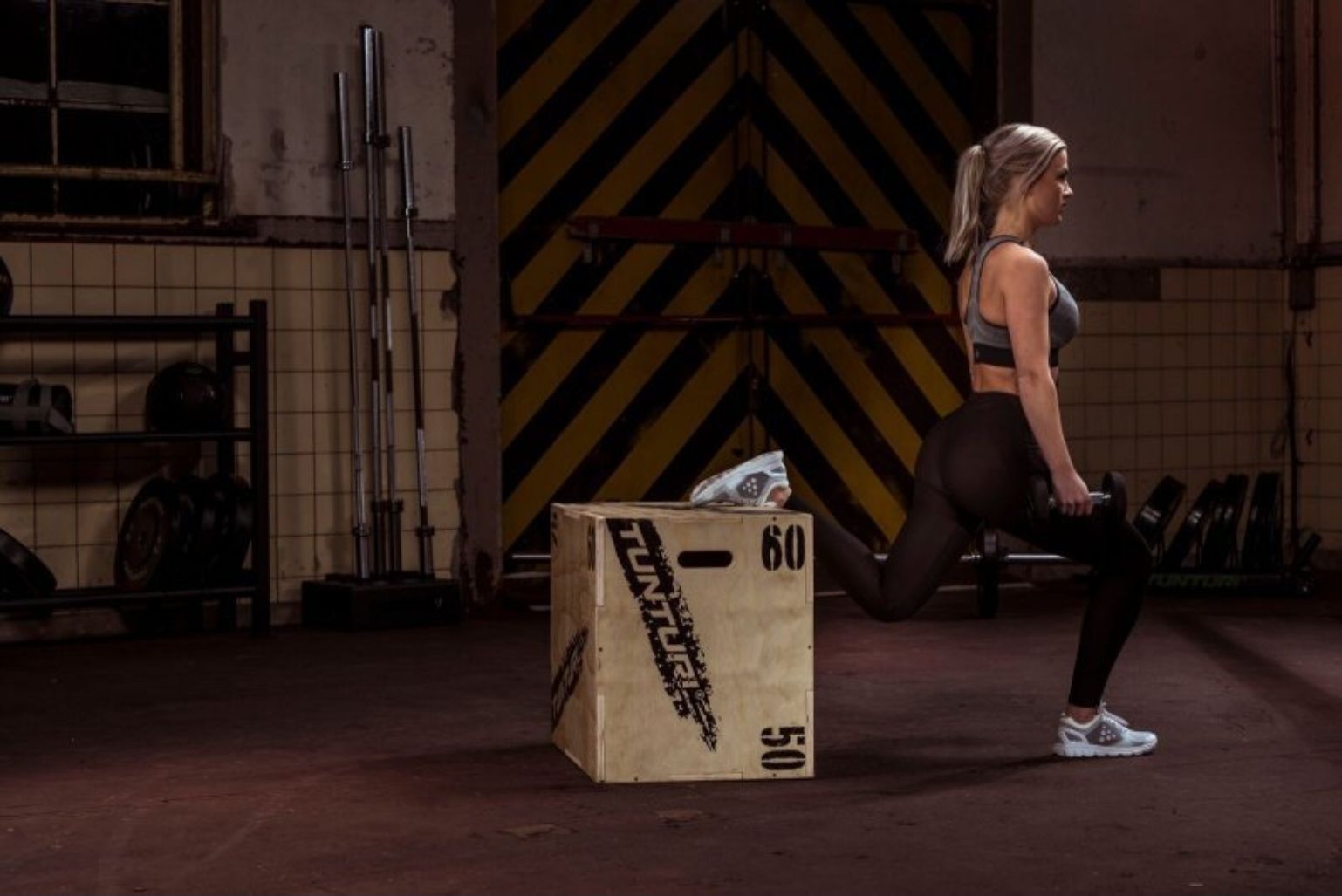 Tunturi Plyo Box dřevěná 40-50-60 cm - obrázek 1