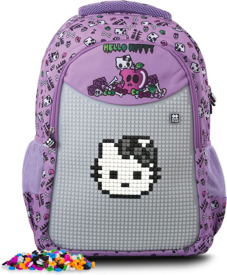 PIXIE CREW studentský batoh HELLO KITTY fialový - obrázek 2