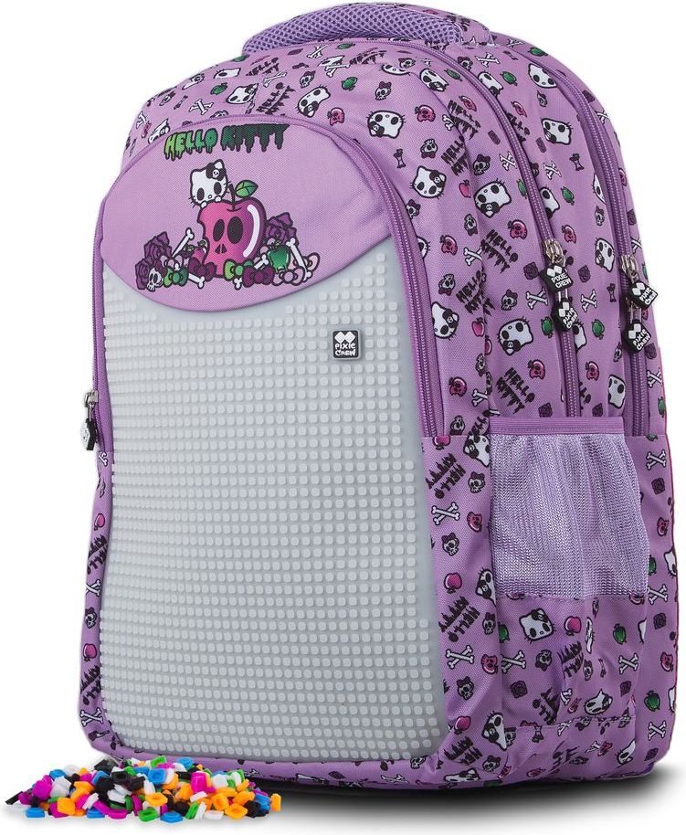 PIXIE CREW studentský batoh HELLO KITTY fialový - obrázek 3