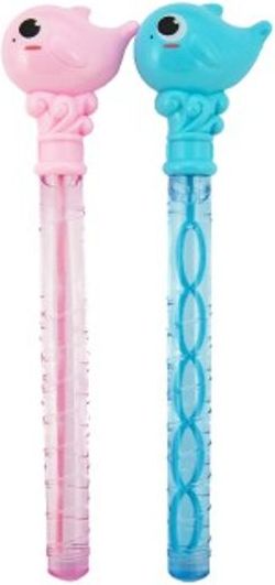 Teddies Bublifuk trubice delfín/ryba 35cm se zvukem 2 barvy 16ks v boxu - obrázek 3