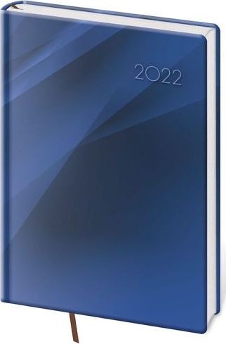 Diář týdenní Vario - Blue design A5 2022 / 14,5cm x 20,5cm / DV423-2-22 - obrázek 1