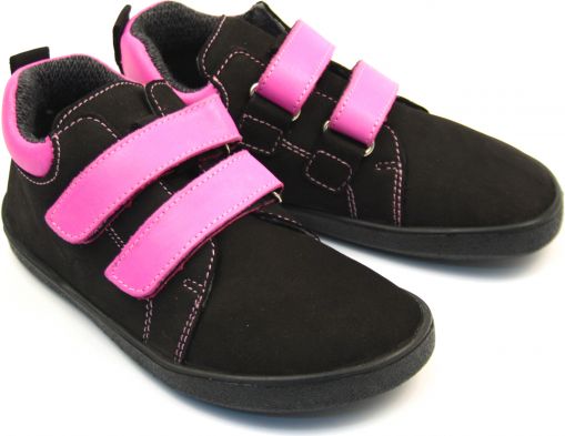 Barefoot celoroční boty Ef - Rosa Black Amarant Velikost: 26 - obrázek 1