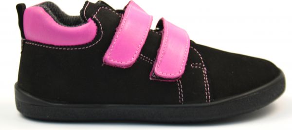 Barefoot celoroční boty Ef - Rosa Black Amarant Velikost: 26 - obrázek 3