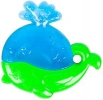 Kousátko vodní chladící - VELRYBA modro-zelené - SmilyPlay - obrázek 1