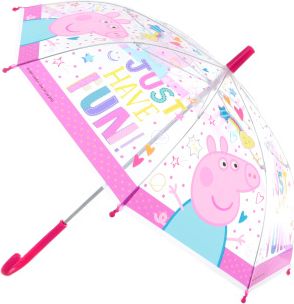Deštník Prasátko Peppa manuální - obrázek 1
