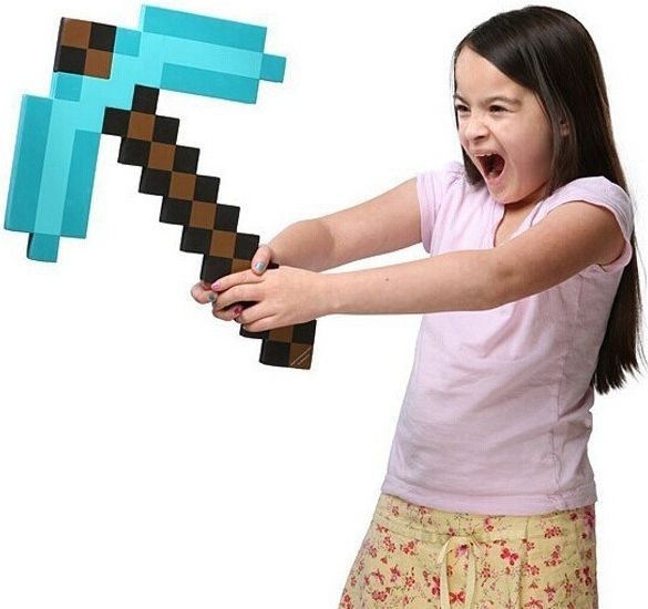 Minecraft krumpáč (Modrý) - obrázek 2