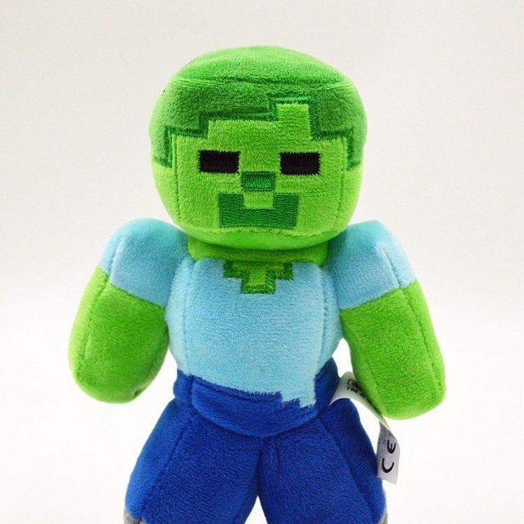 Plyšák Minecraft Zombie - 18 cm - obrázek 1
