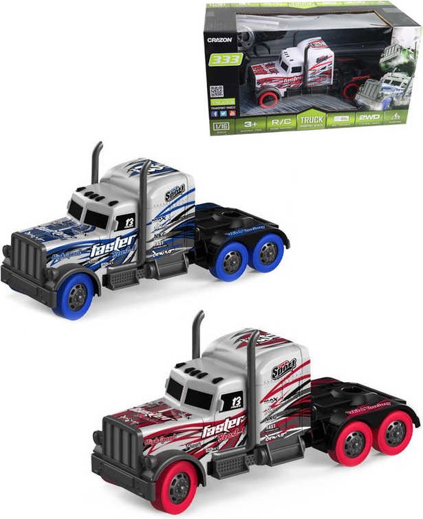 RC Auto tahač 20cm na vysílačku 2,4GHz na baterie USB 2 barvy - obrázek 5