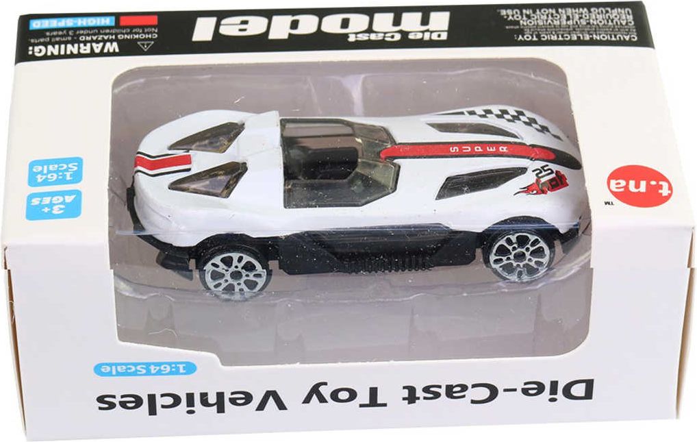 Auto závodní kovové 1:64 různé druhy formule v krabici - obrázek 1