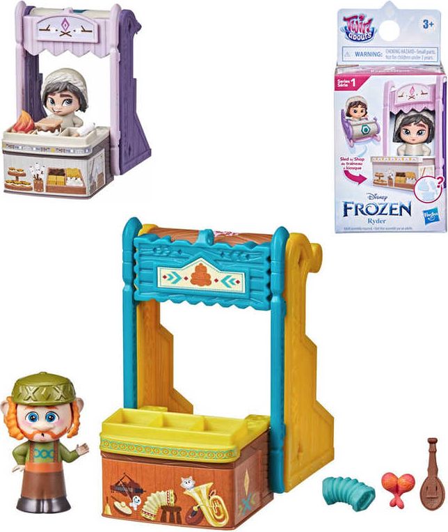 HASBRO Twirlabouts figurka Ledové Království 2 (Frozen) s vozidlem různé druhy - obrázek 1