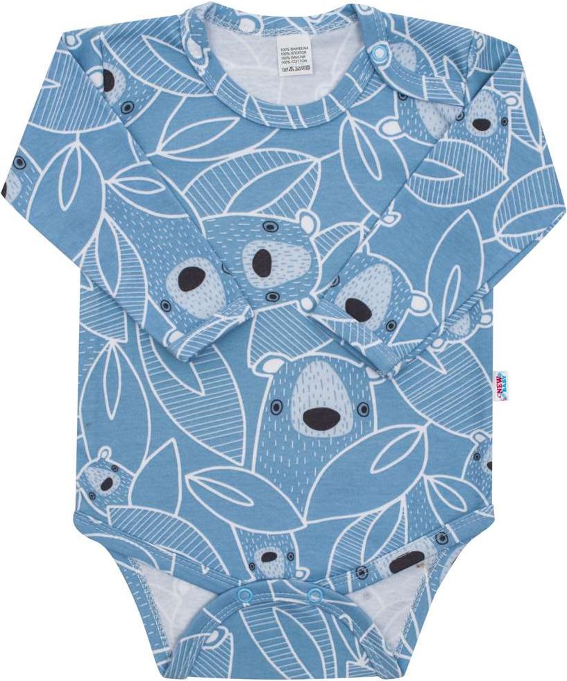 Kojenecké body New Baby BuBu Varianta: modrá/80 (9-12m) - obrázek 1