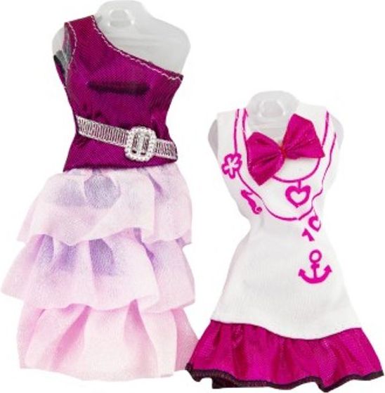 Teddies Oblečky/Šaty pro panenky 10-13cm 6 druhů na kartě 10x27x3cm 24ks v boxu - obrázek 4